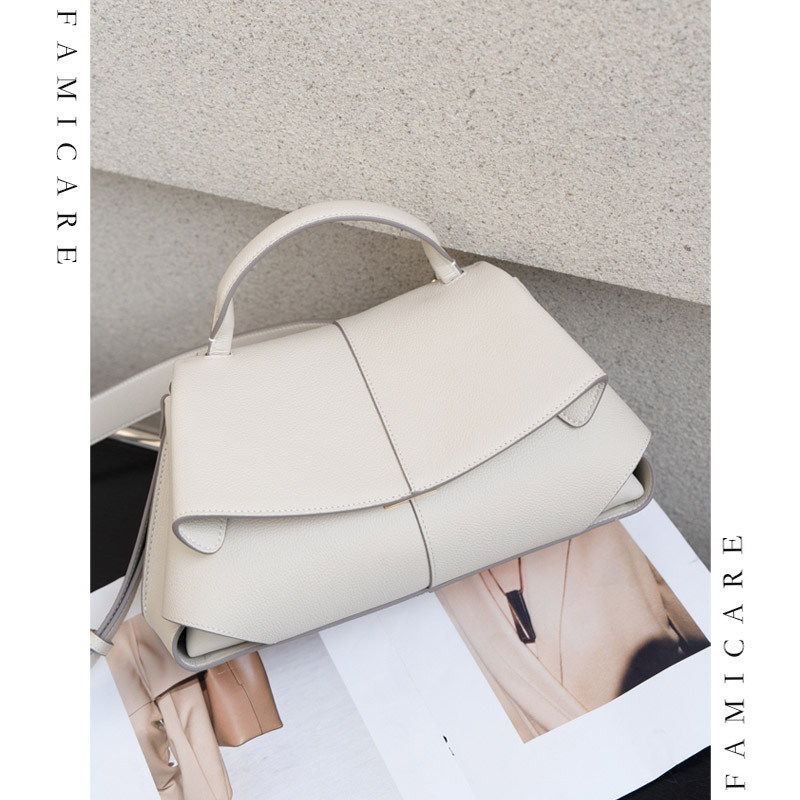 Leather Work Handbags For Women - Women Luxury Genuine Leather Crossbody Bags