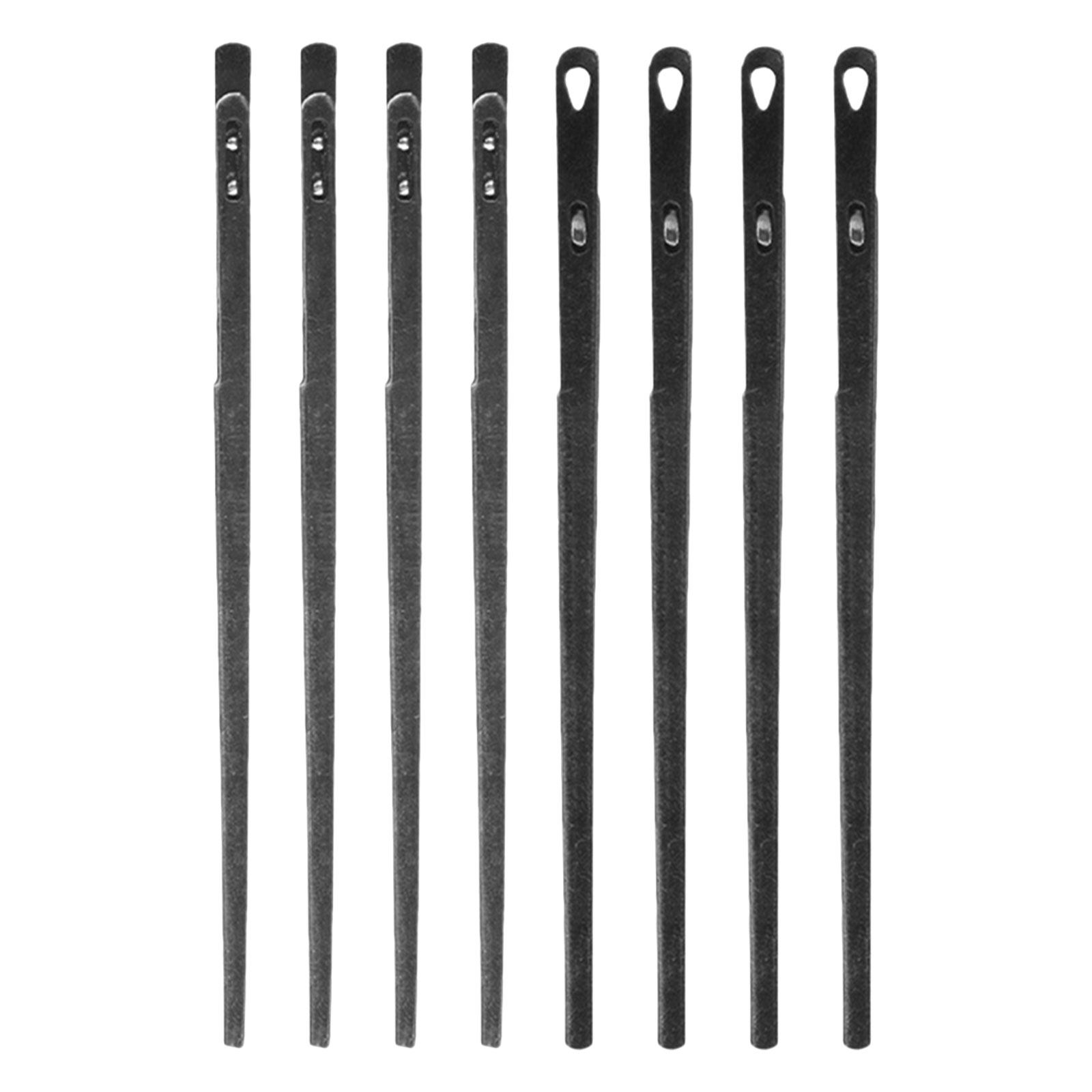 Leatherwork Hand Sewing Needles - 8Pcs Steel Leatherworking Needles Curved Stitching