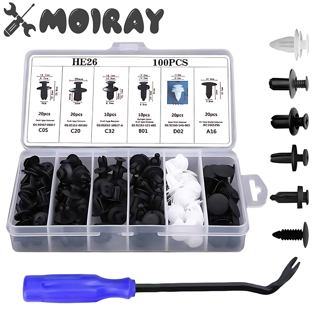 Car Plastic Retainer Clips Aut - огляд і ціна Rivet Setter Tool