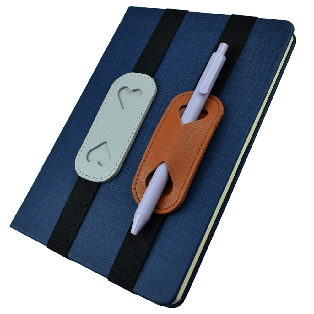 Elastic PU Leather Pen Holder  - огляд і ціна Leather Work Diary