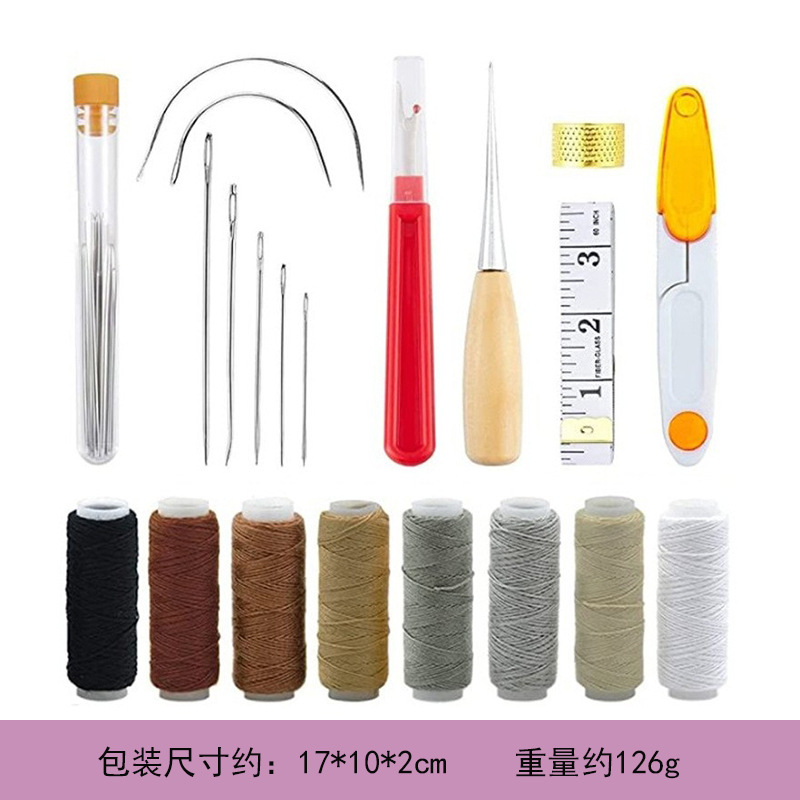 Leather Working Kit with Leath - огляд і ціна Leatherwork Hand Sewing Needles