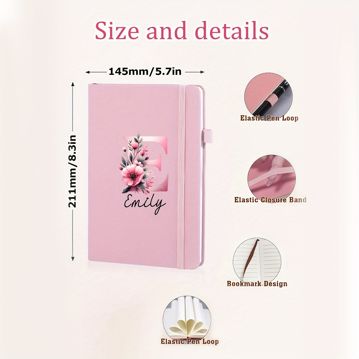 Personalized Name Leather Note - огляд і ціна Leather Work Diary