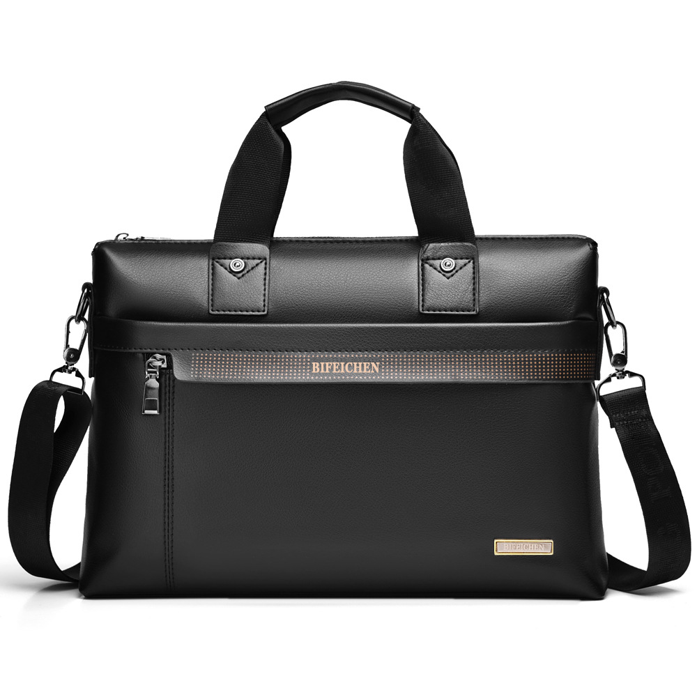 2026 New Men Briefcase High Qu - огляд і ціна Leather Work Bag Mens