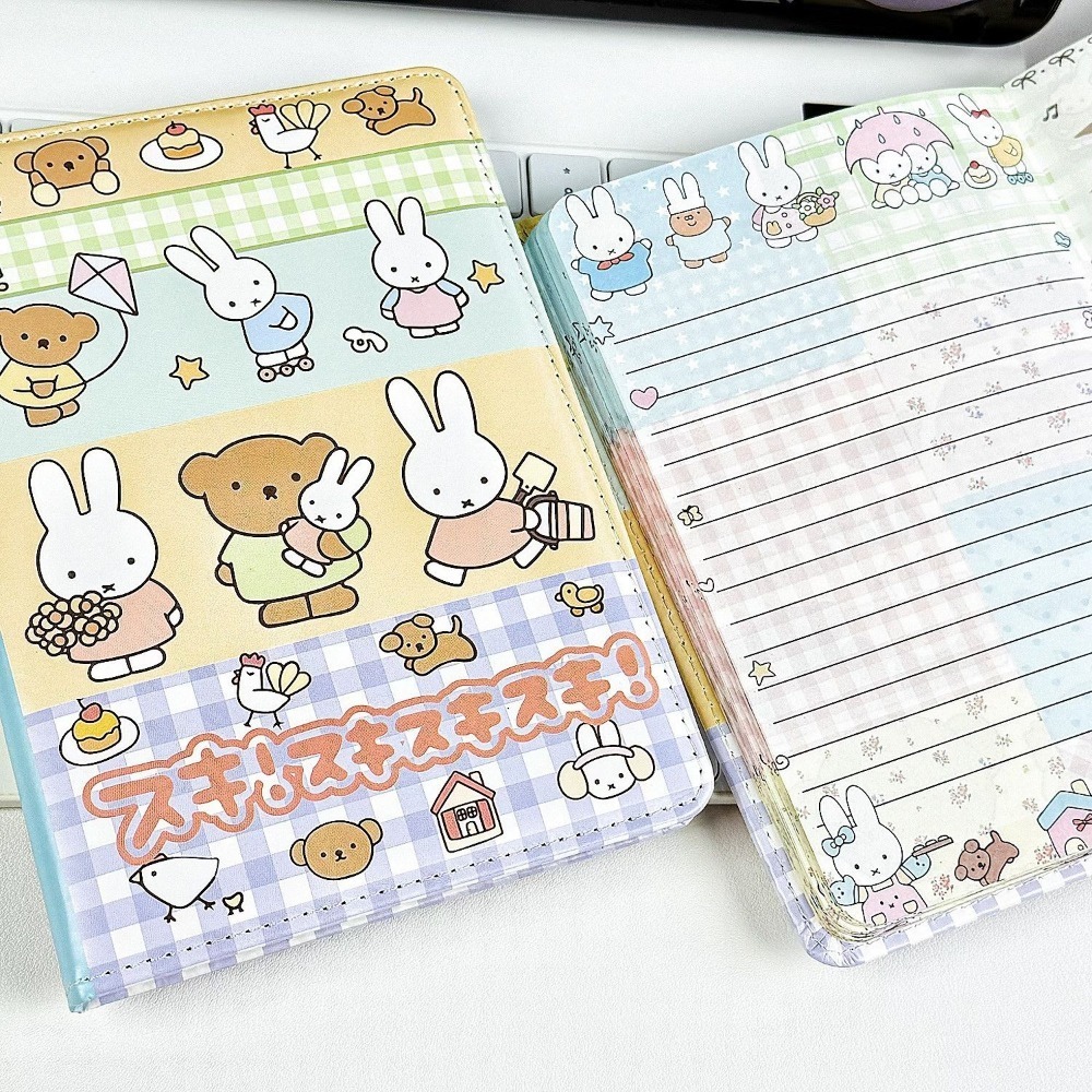 Miffy Rabbit Collage Notebook  - огляд і ціна Leather Work Diary
