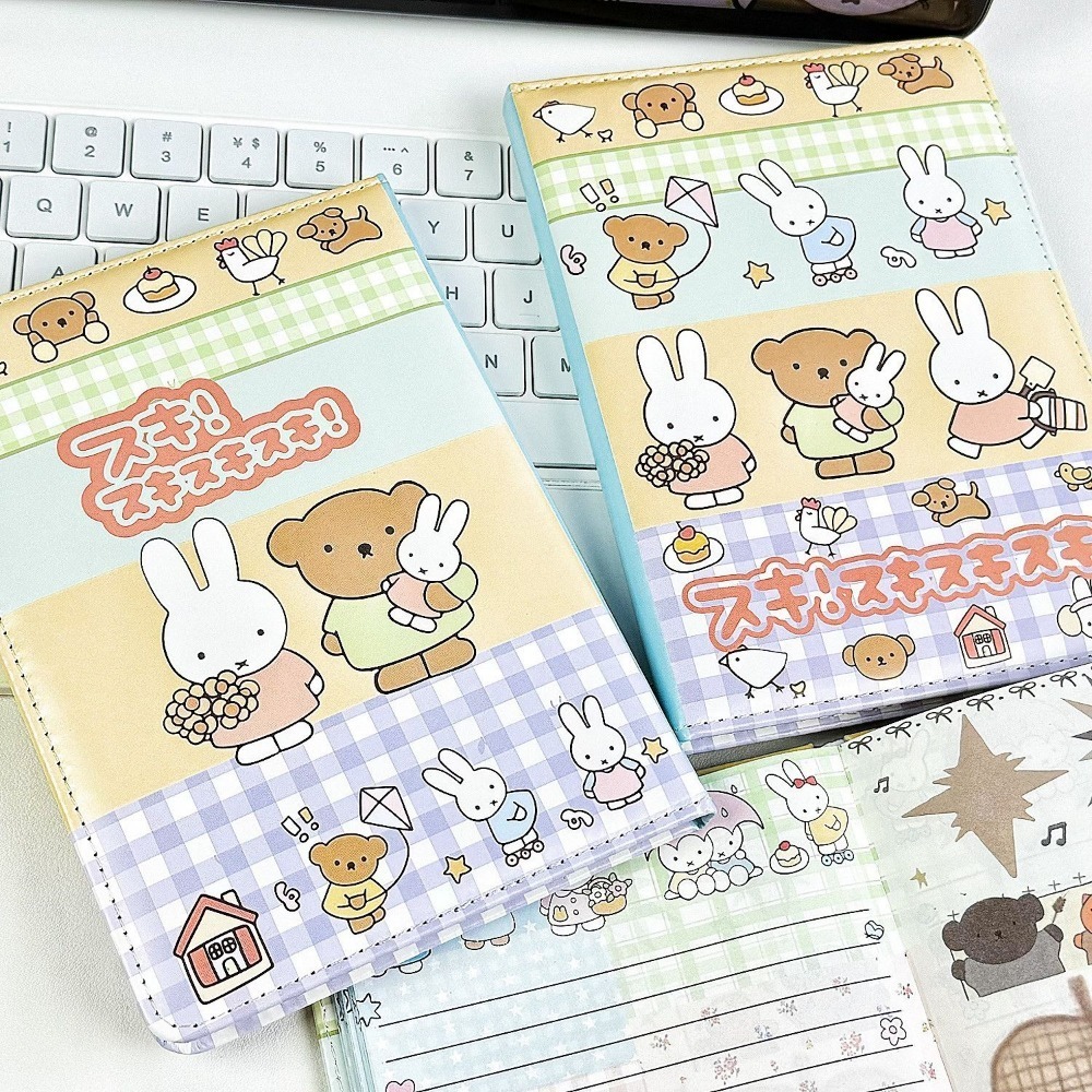 Miffy Rabbit Collage Notebook  - огляд і ціна Leather Work Diary