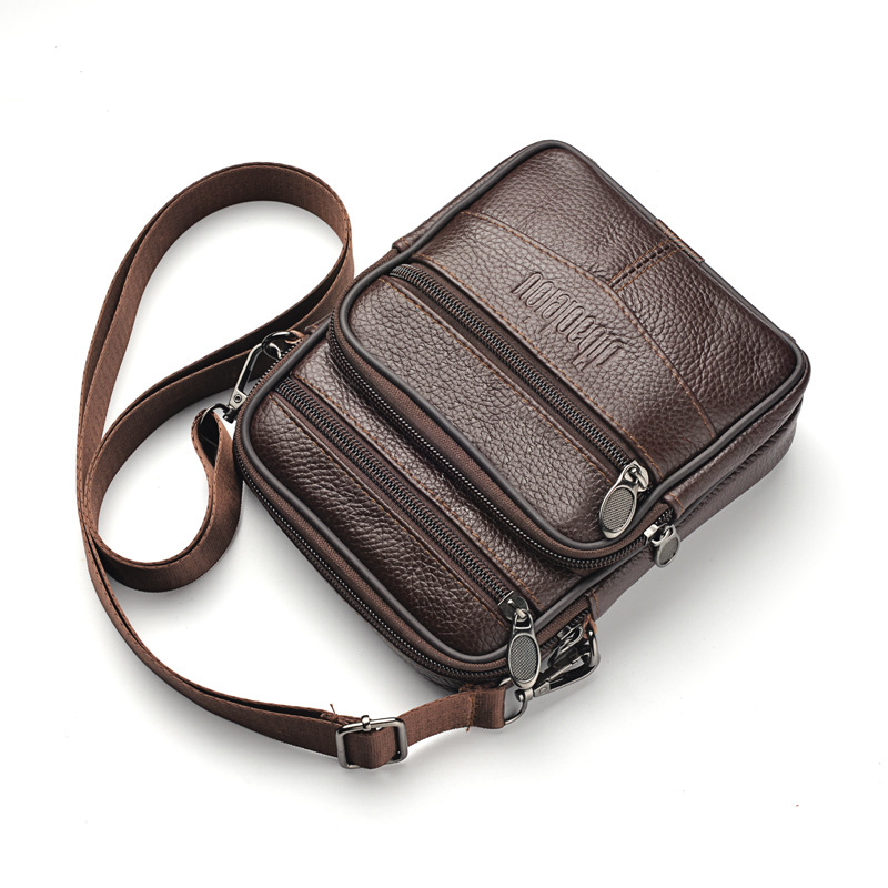 Men's New Genuine Leather Cros - огляд і ціна Leather Work Bag Mens