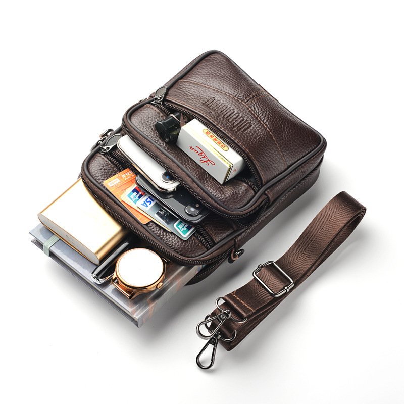Men's New Genuine Leather Cros - огляд і ціна Leather Work Bag Mens