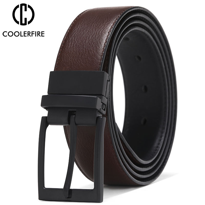 Men Belt Business Dress Belts  - огляд і ціна Leather Works Belt