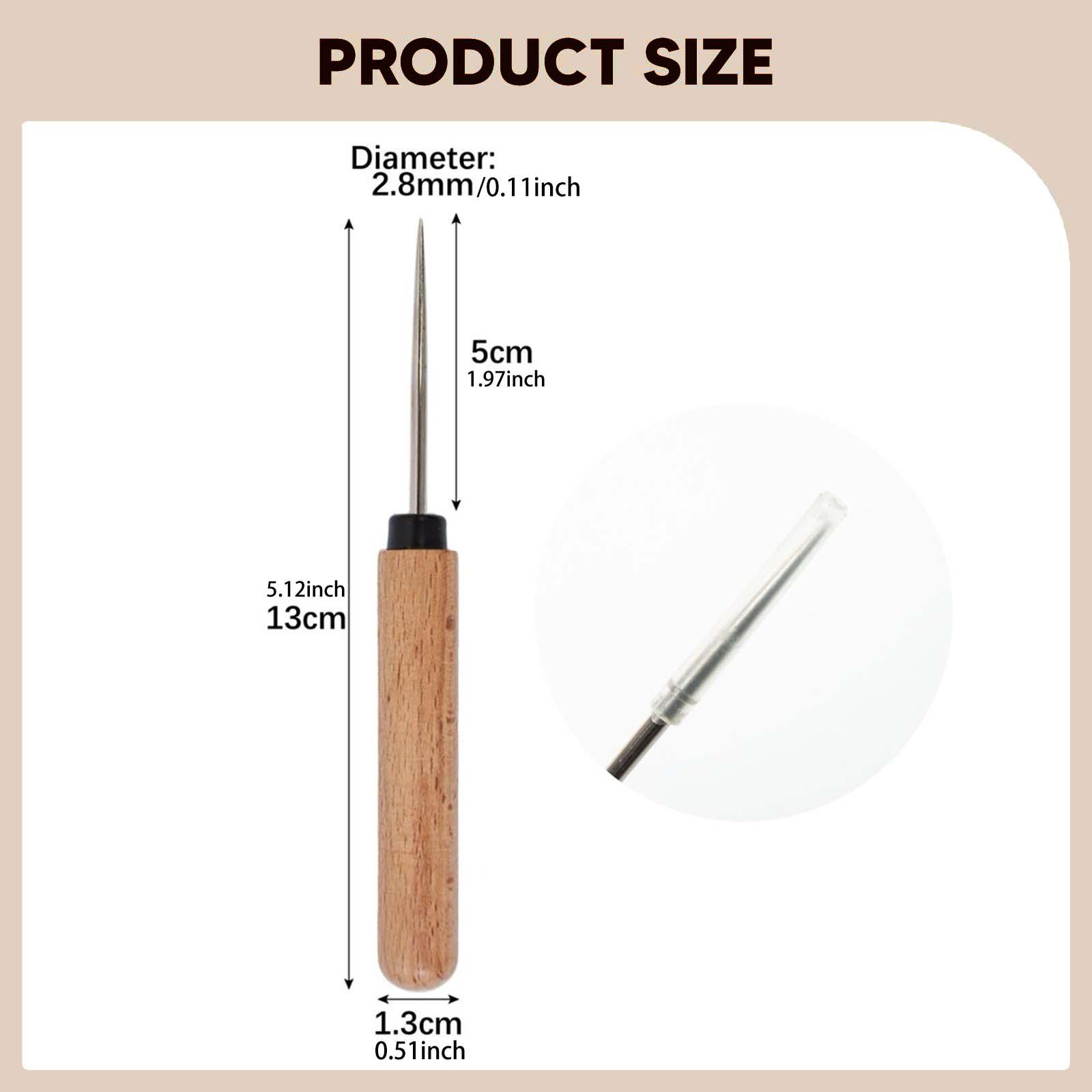 Leathercraft Sewing Awl Portab - огляд і ціна Leatherwork Hand Sewing Needles