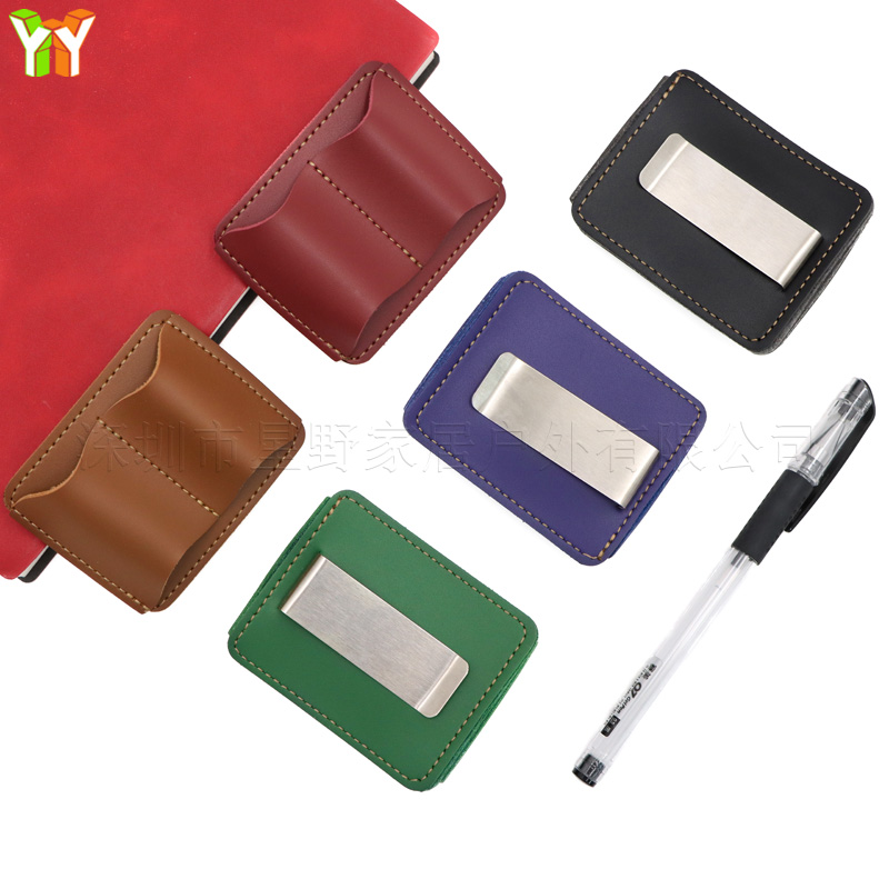 Portable PU Leather Pen Holder - огляд і ціна Leather Work Diary