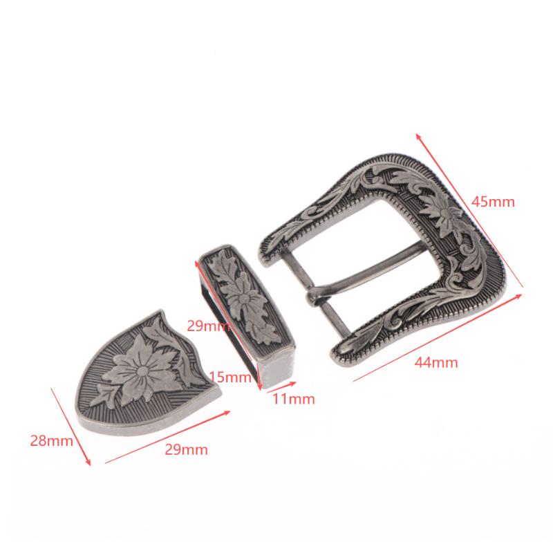 Floral Engraved Vintage Metal  - огляд і ціна Leather Works Belt