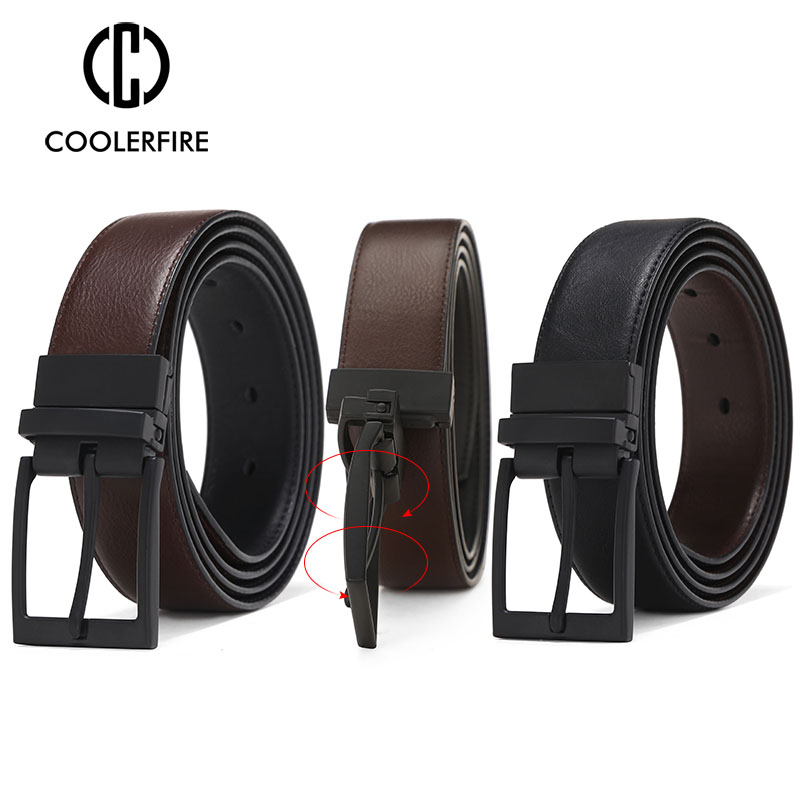 Men Belt Business Dress Belts  - огляд і ціна Leather Works Belt