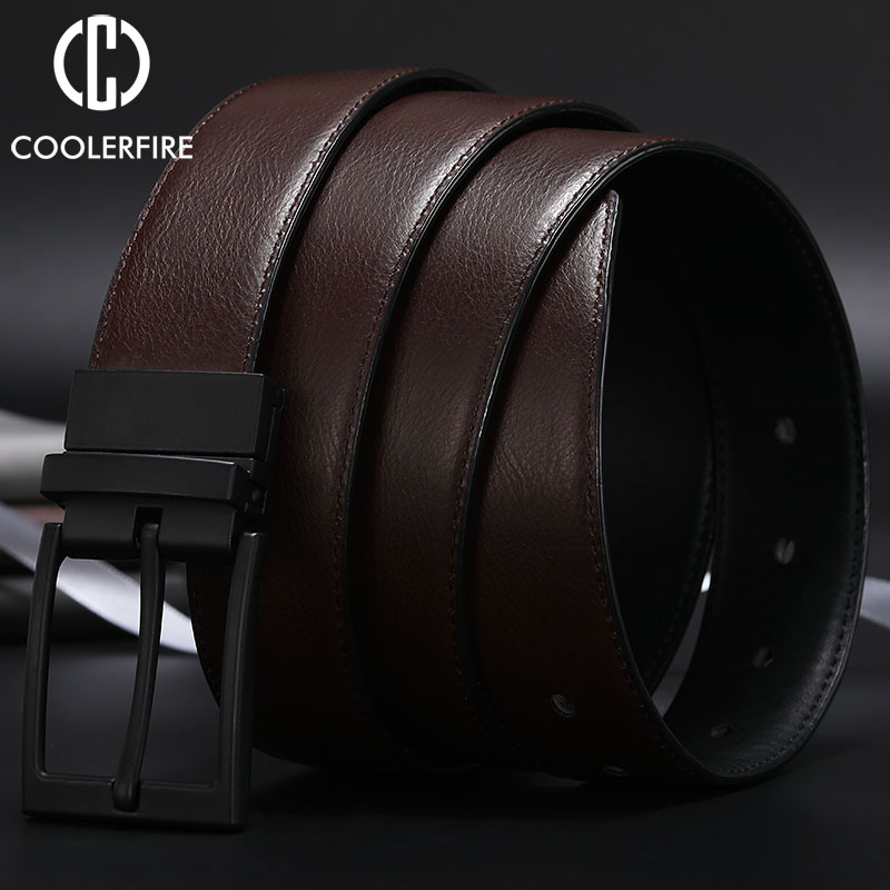 Men Belt Business Dress Belts  - огляд і ціна Leather Works Belt