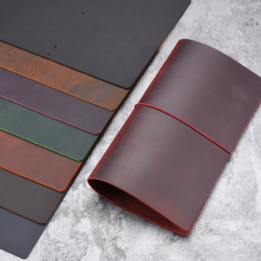 DIY Notebook Cover Crazy Horse - огляд і ціна Leather Work Diary