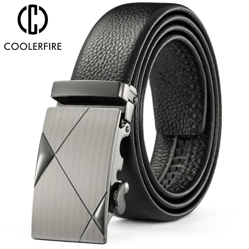 Belt Men Automatic Buckle Belt - огляд і ціна Leather Works Belt