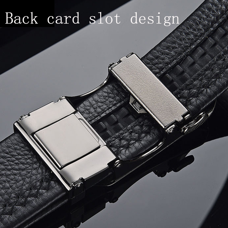 Belt Men Automatic Buckle Belt - огляд і ціна Leather Works Belt