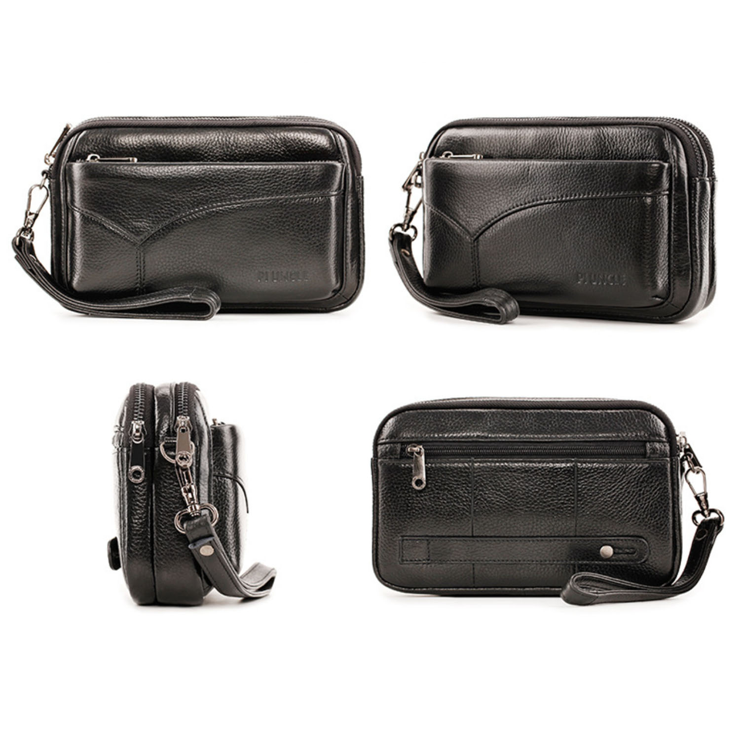 Men's Genuine Leather Fashion  - огляд і ціна Leather Work Bag Mens