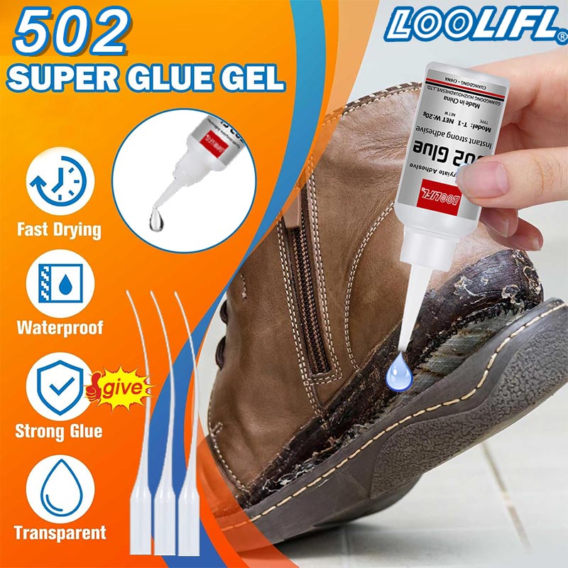 1-3pcs,20ml,502 super glue, qu - огляд і ціна Contact Cement Leather