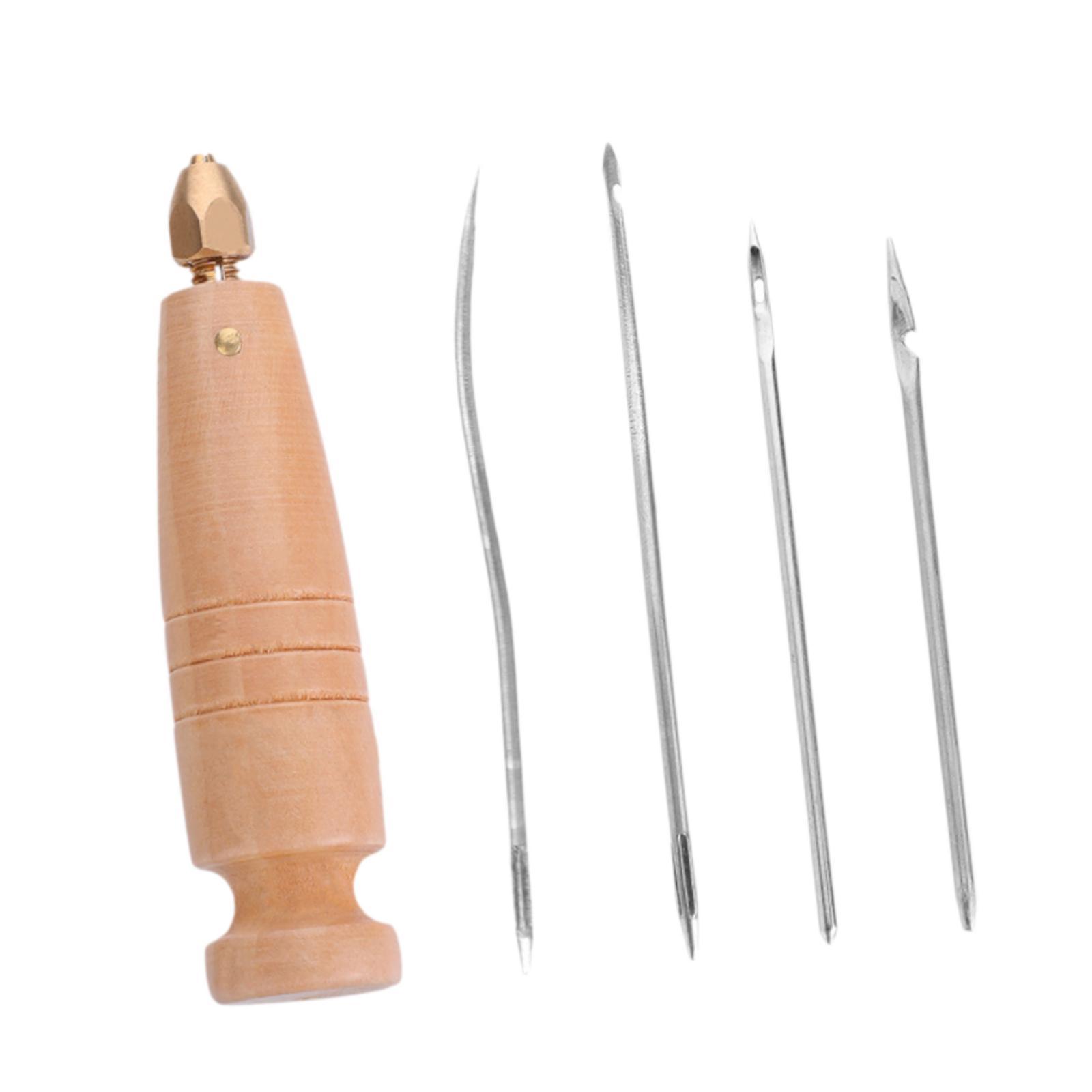 Canvas Leather Sewing Awl Hand - огляд і ціна Leatherwork Hand Sewing Needles