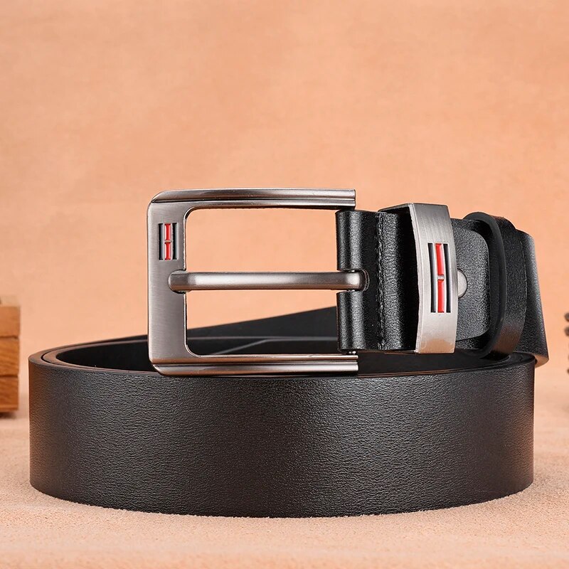 Fashion Casual Luxury Men's Me - огляд і ціна Leather Works Belt