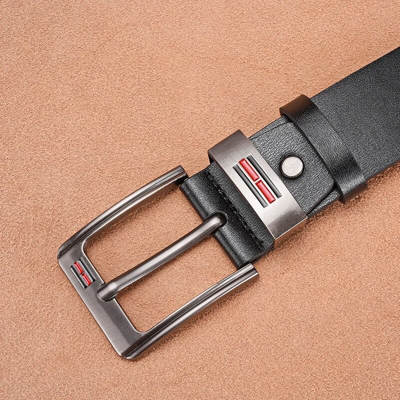 Fashion Casual Luxury Men's Me - огляд і ціна Leather Works Belt