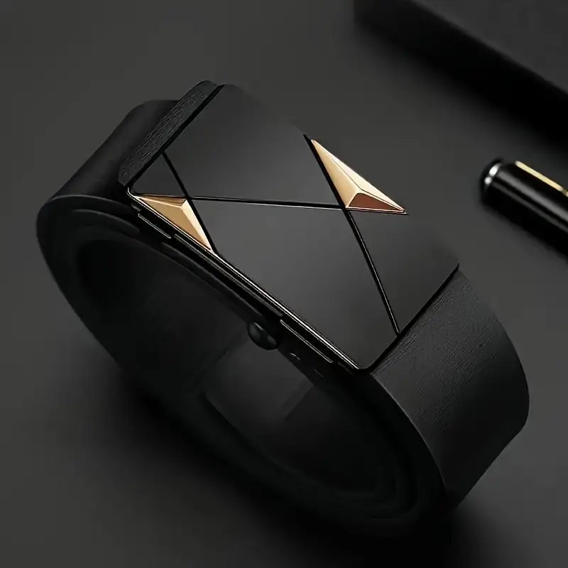 Stylish Men's PU Leather Belt  - огляд і ціна Leather Works Belt