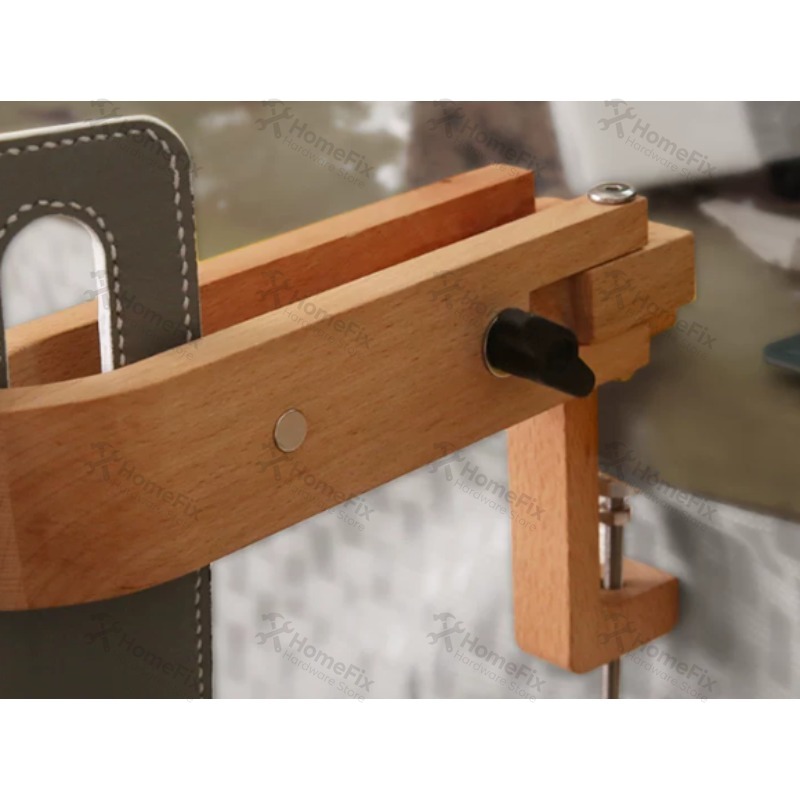 1pc Wood Stitching Horse, Desk - огляд і ціна Leatherwork Vise