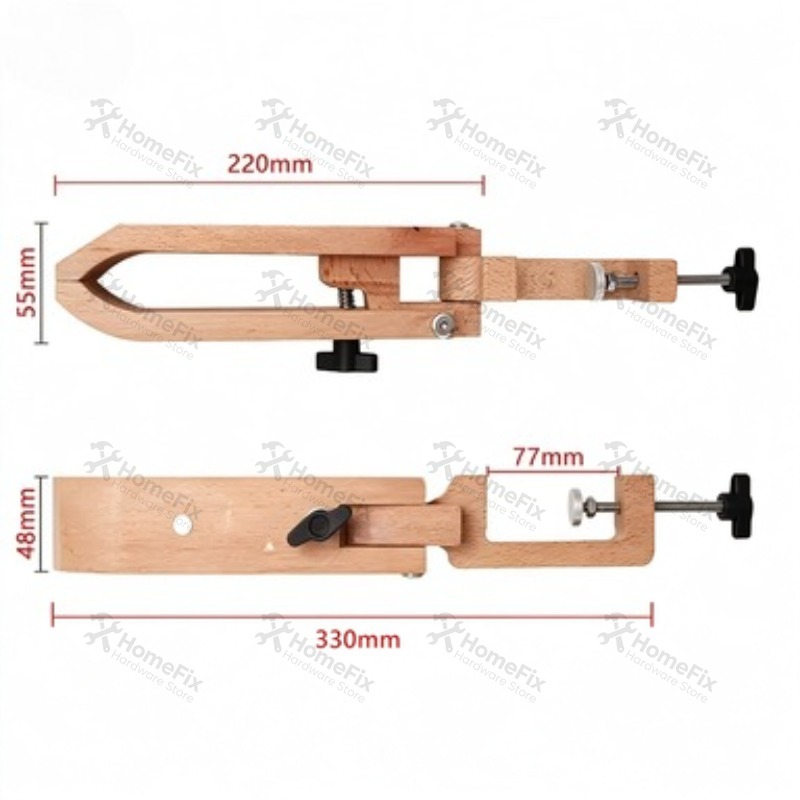 1pc Wood Stitching Horse, Desk - огляд і ціна Leatherwork Vise