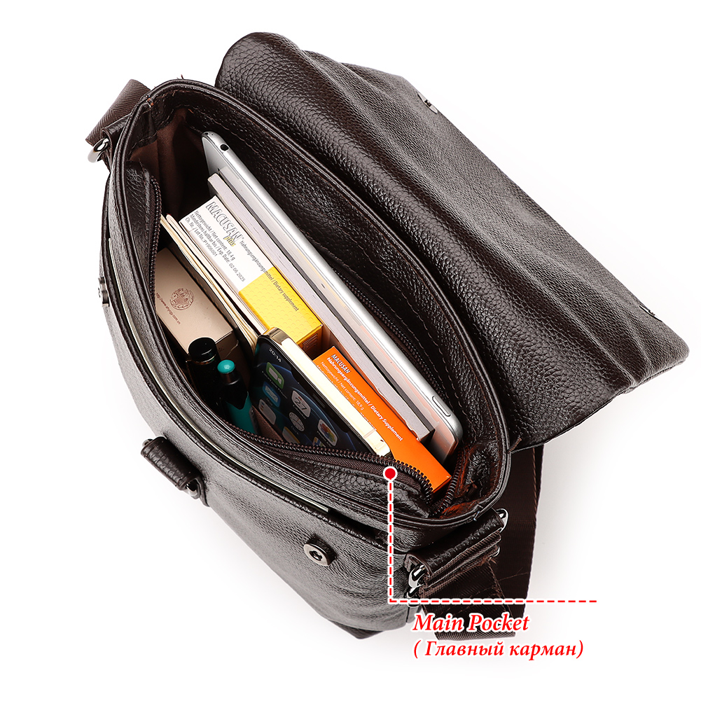 HUMERPAUL 2023 New Fashion Men - огляд і ціна Leather Work Bag Mens
