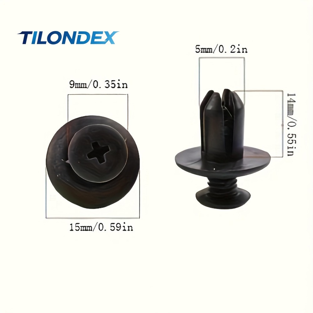 TILONDEX 100pcs Automotive Fas - огляд і ціна Rivet Setter Tool