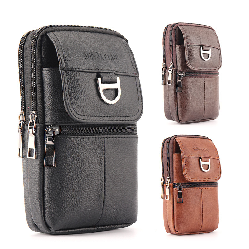 Men's Leather Waist Bag - Larg - огляд і ціна Leather Works Belt