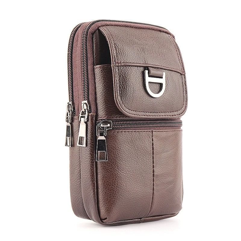 Men's Leather Waist Bag - Larg - огляд і ціна Leather Works Belt