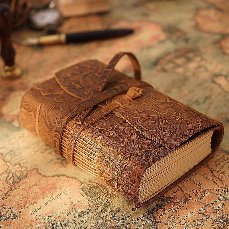 Handmade Leather Notebook Brow - огляд і ціна Leather Work Diary