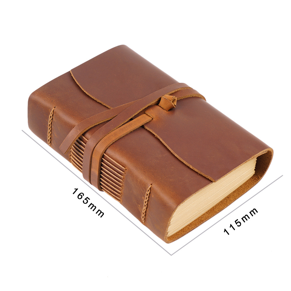 Handmade Leather Notebook Brow - огляд і ціна Leather Work Diary