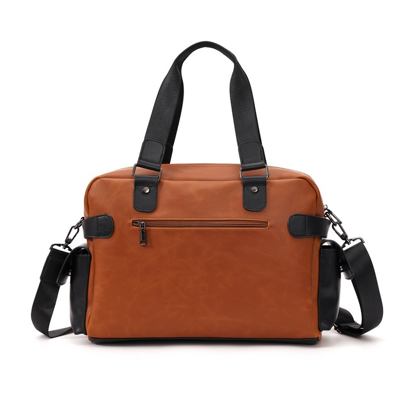 Trendy Men's Shoulder Bag Retr - огляд і ціна Leather Work Bag Mens